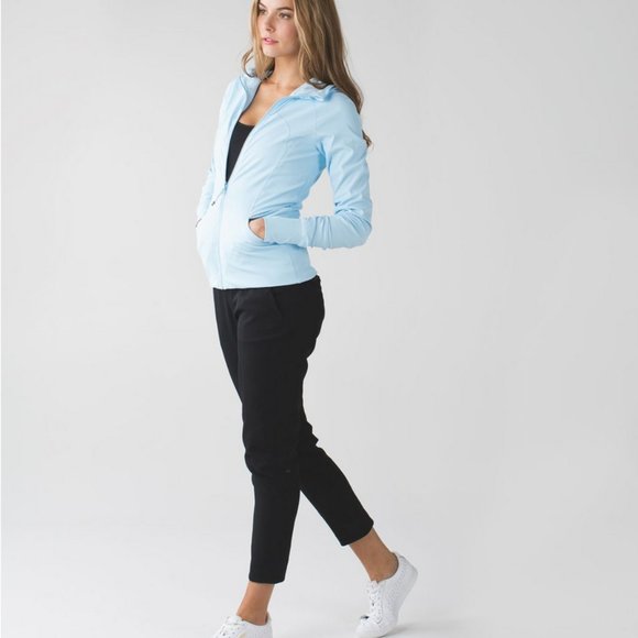 Lululemon In Flux Hoodie Jacket • Caspian Blue • Fits 2-4 (size 6) - Picture 3 of 11